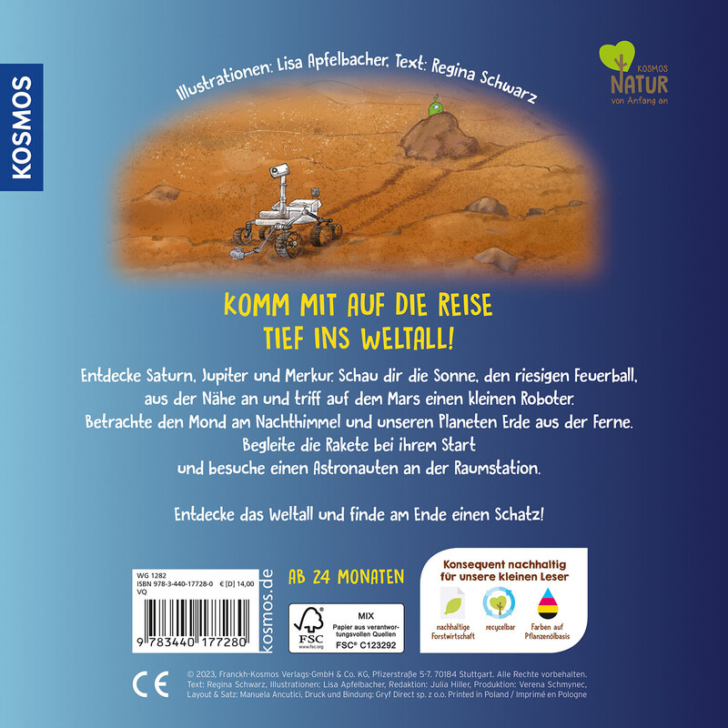 Kosmos Verlag Priviți adânc în spațiu
