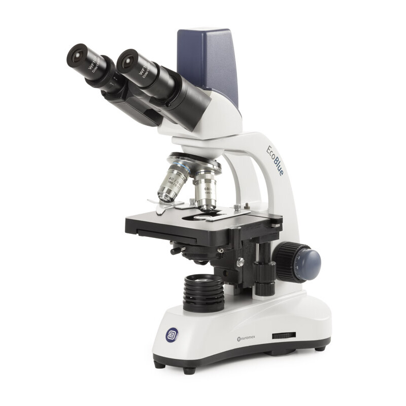 Euromex Microscop EC.1657, bino, Digital, 40x-600x, DL, LED, 10x/18 mm, Masa X-Y, 5 MP