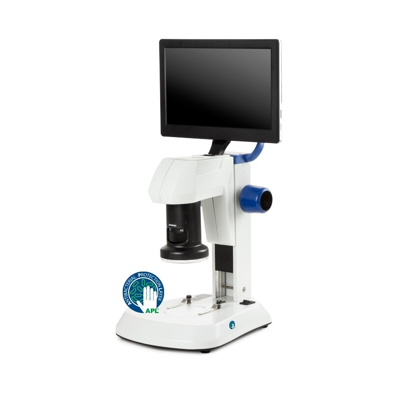 Euromex Microscop ED.3000, 5 MP, 7/21 LED-uri, USB/SD, LCD de 9 inch