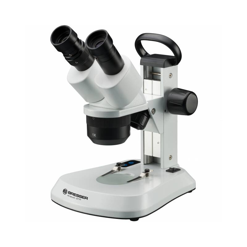 Bresser Microscopul stereoscopic Analyth STR 10x-40x bino; Greenough; 50mm; 10x/20; 10-40x; LED, cameră, 2MP