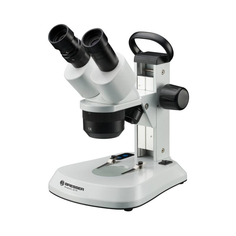 Bresser Microscopul stereoscopic Analyth STR 10x-40x bino; Greenough; 50mm; 10x/20; 10-40x; LED, cameră, 2MP
