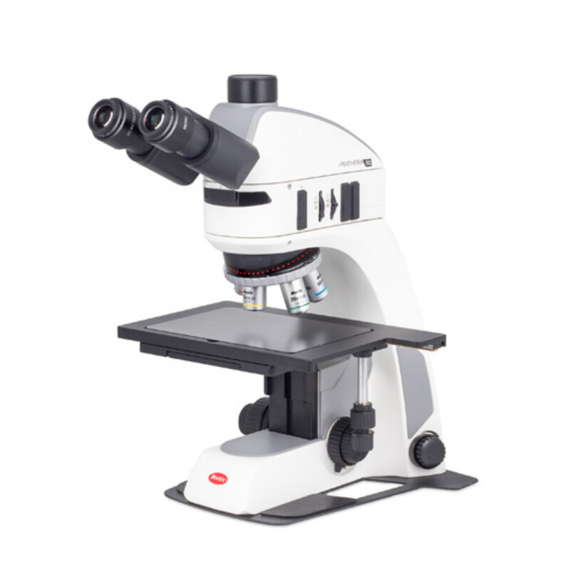 Motic Microscop Panthera TEC MAT BF trino; infinit, plan, 50x-500x, 10x/22mm; Al, LED, 3W