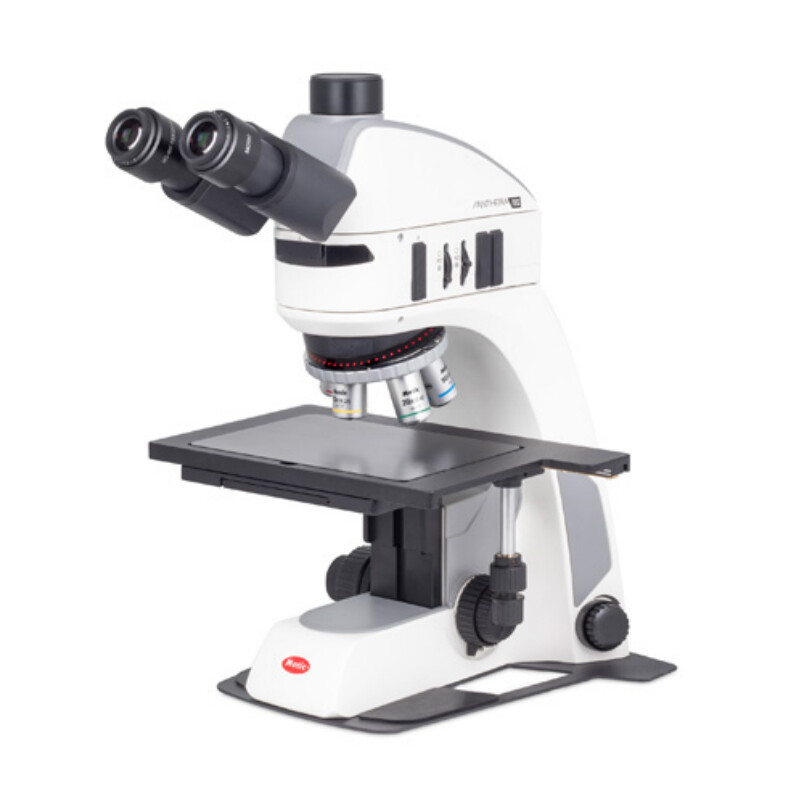Motic Microscop Panthera TEC MAT BF-T trino; infinit, plan, 50x-500x, 10x/22mm; Al/Dl, LED, 3W
