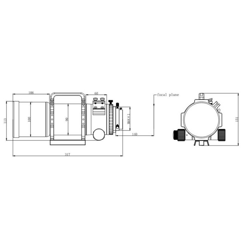 Askar Refractor apochromat AP 72/400 FRA400