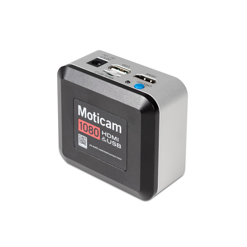 Motic Camera 1080N, color, CMOS, 1/2.8", 2.9 µm, 6 MP, 30 fps, HDMI, USB 2.0