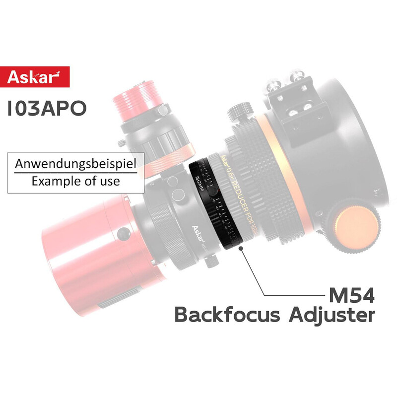 Askar Adaptor pentru tub extensie M48 & M54 16-20mm