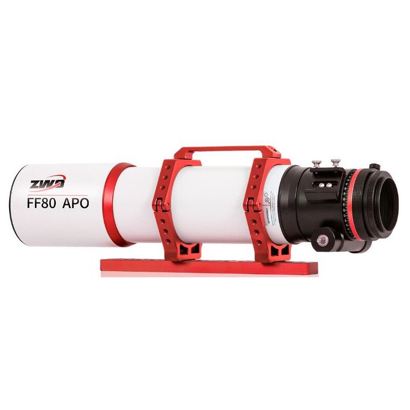 ZWO Refractor apochromat FF80 AP 80/600 Quadruplet OTA