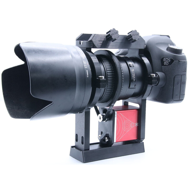Astroprints Kit de fixare a motorului EAF cu clemă, șină și Baza cautator pentru Canon EF 200/F2.8L