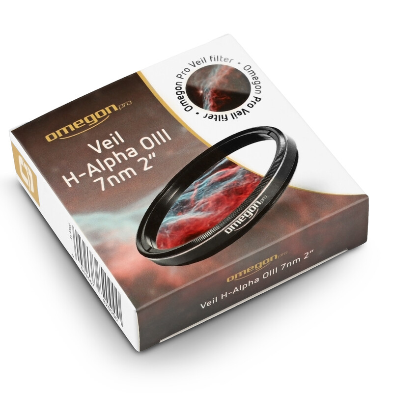 Omegon Filtre Pro Veil H-Alpha OIII 7nm 2''