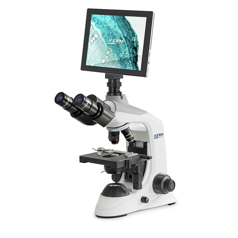 Kern Microscop digital, OBE 134T241, digital, 1.25 Condensator, fix, USB 2.0, 40-1000x, 3W LED, 5 MP, Tablet