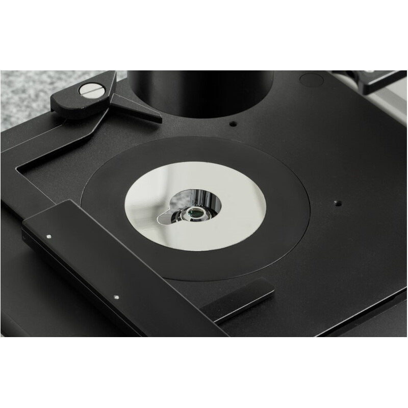 Kern Microscop inversat OCM 167, FL, PH, trino, Condensator N.A. 0,3 fix, 10x-40x, Al, Dl, LED 5W