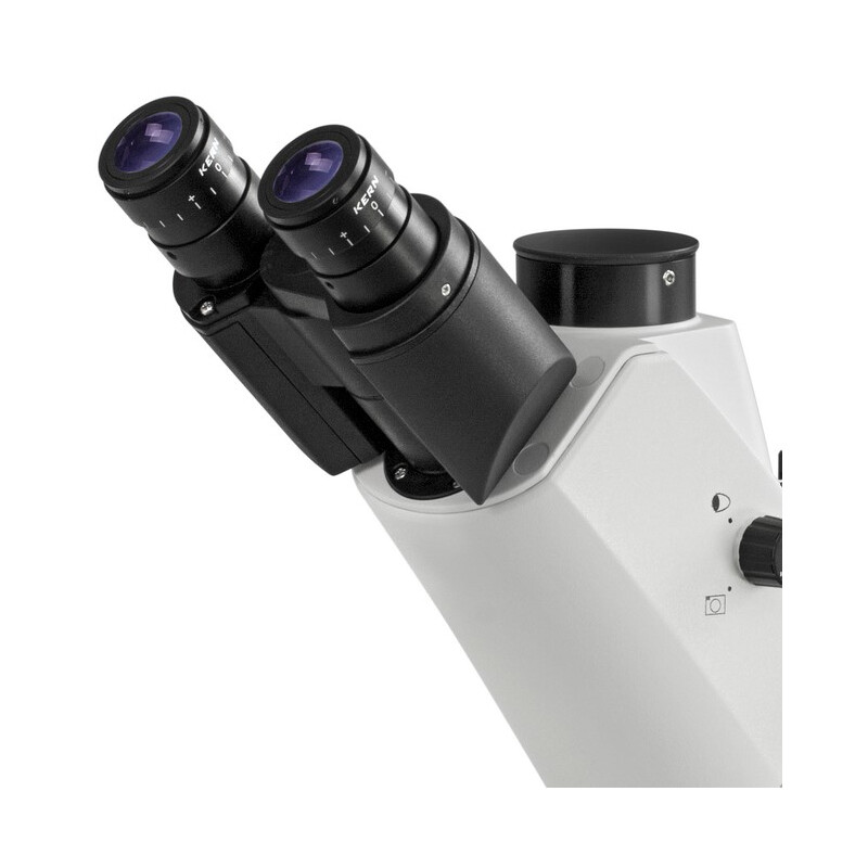 Kern Microscop inversat OCM 167, FL, PH, trino, Condensator N.A. 0,3 fix, 10x-40x, Al, Dl, LED 5W