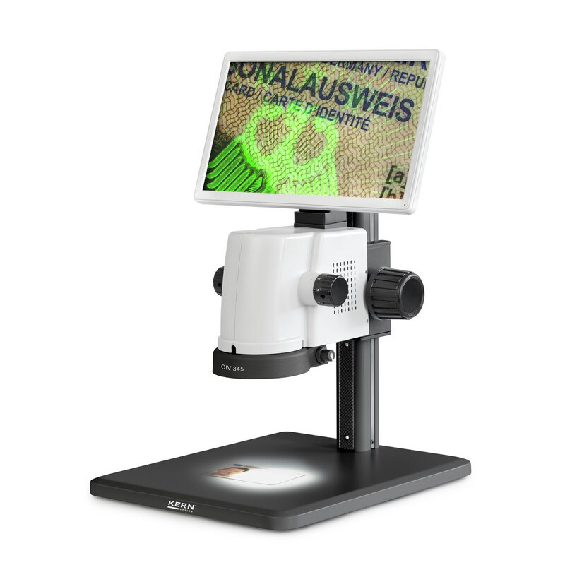 Kern Microscop OIV 345, Digital, 0.7x-4.5x, LED, aluminiu, HDMI