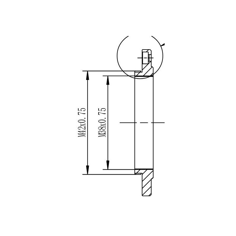Omegon Adapter 12.5mm Adaptor veTEC / ATR3