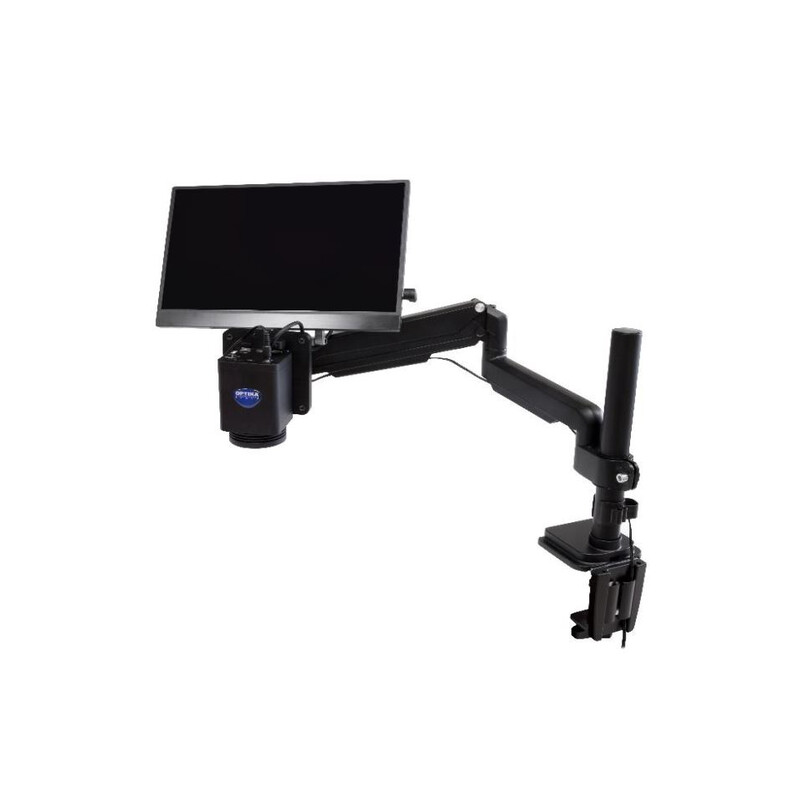 Optika Microscop IS-4K3, zoom opt. 1x-18x, autofocus, 8 MP, 4K Ultra HD, suport pantograf, 15.6