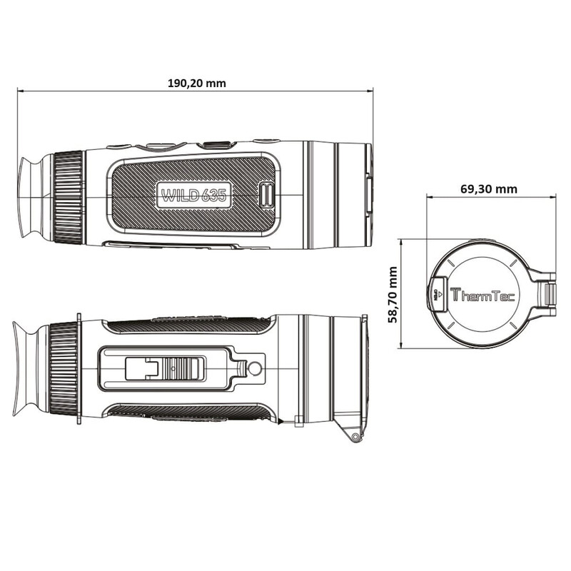 ThermTec Camera de termoviziune Wild 635