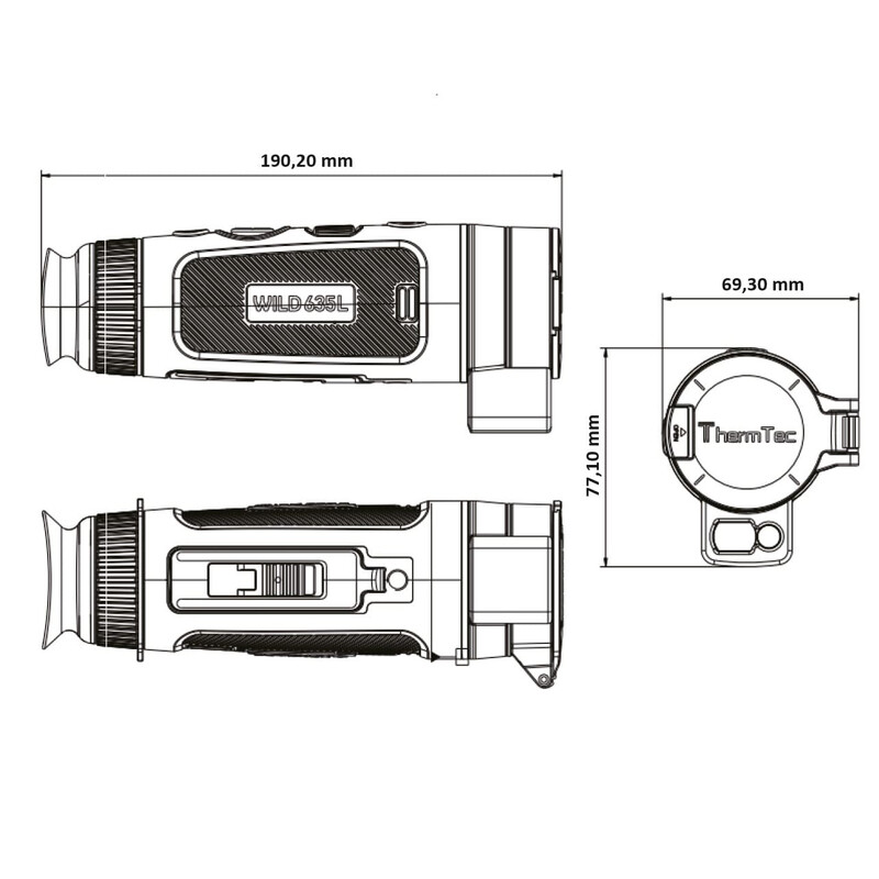 ThermTec Wild 635L Laser Rangefinder