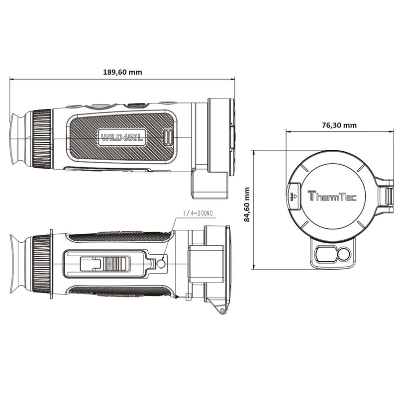 ThermTec Wild 650L Laser Rangefinder