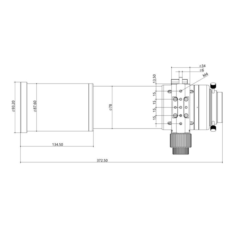 Askar Refractor apochromat AP 71/490 Flat-Field 71F OTA