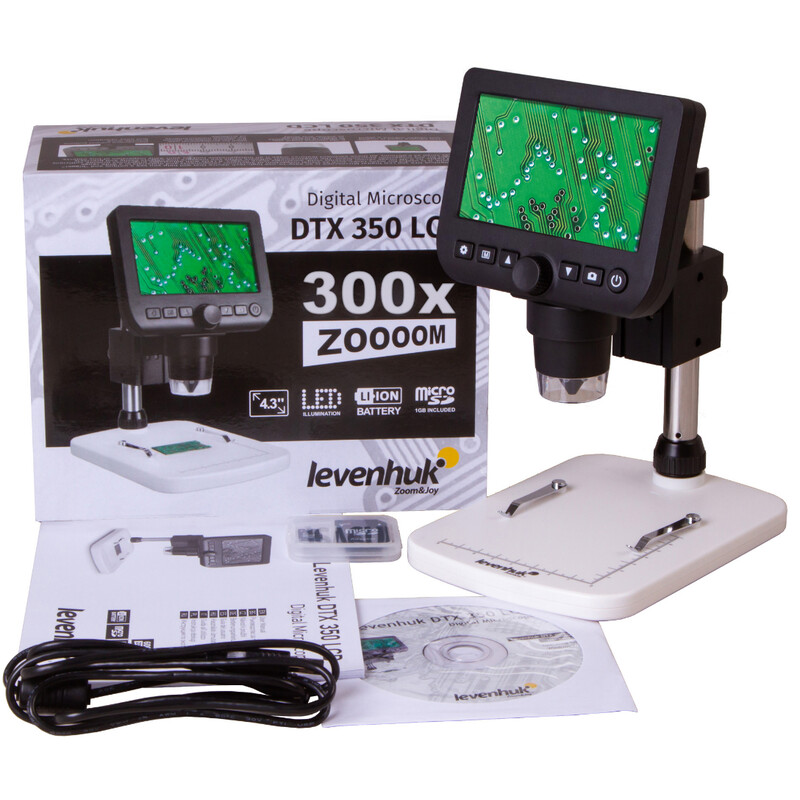 Levenhuk Microscop DTX 350 LCD 20-300x LED