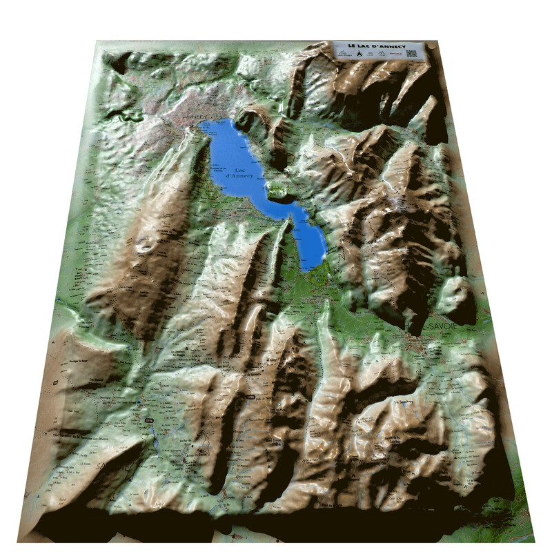 3Dmap Harta regionala Le Lac d'Annecy