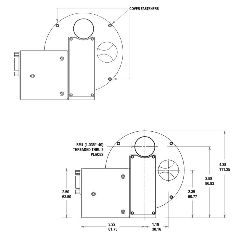 Andover Roată filtru motorizată 12x12.5mm