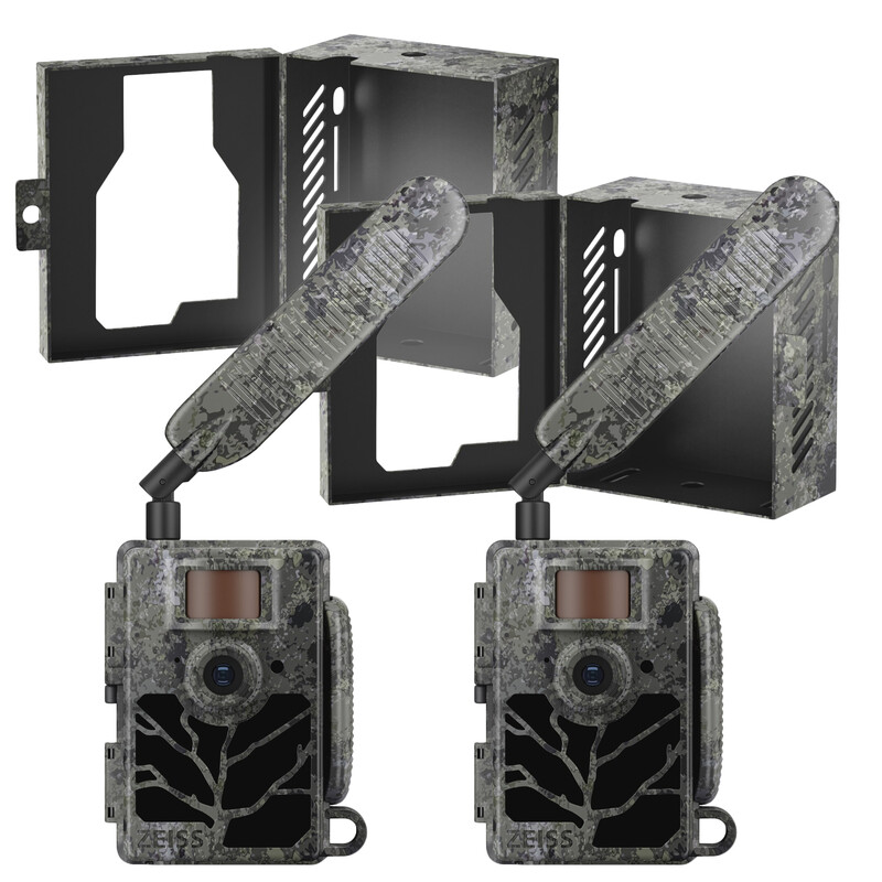 ZEISS Cameră  viata sălbătică Set Secacam 5 și carcasă metalică (pachet de 2)
