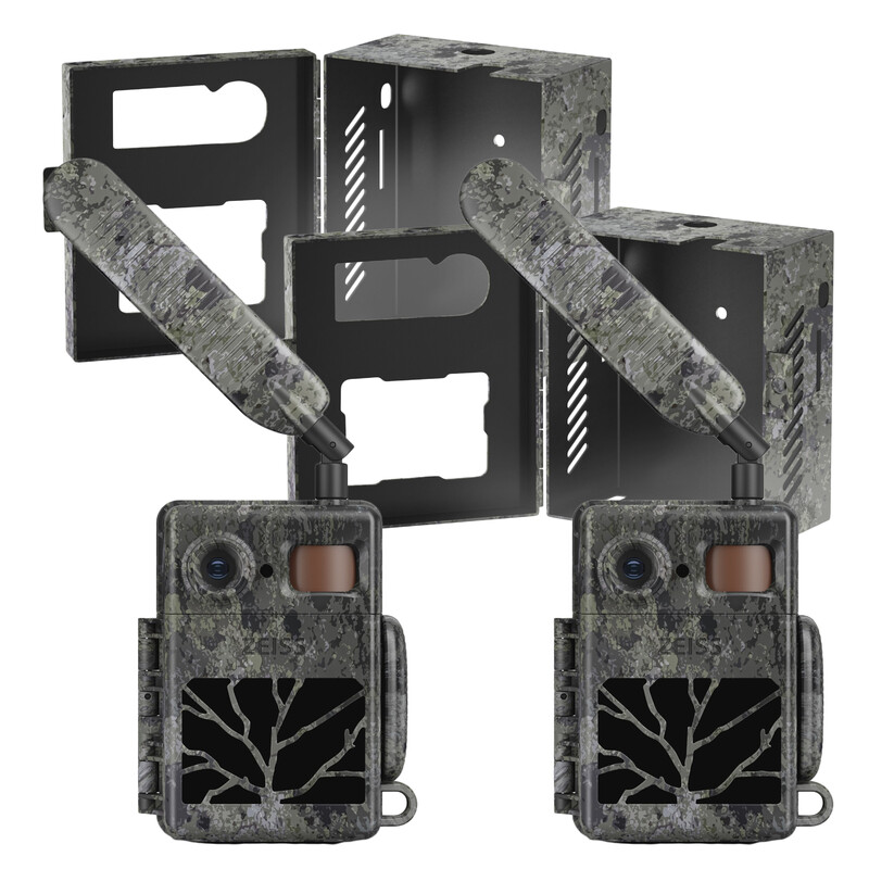 ZEISS Cameră  viata sălbătică Set Secacam 7 și carcasă metalică (pachet de 2)