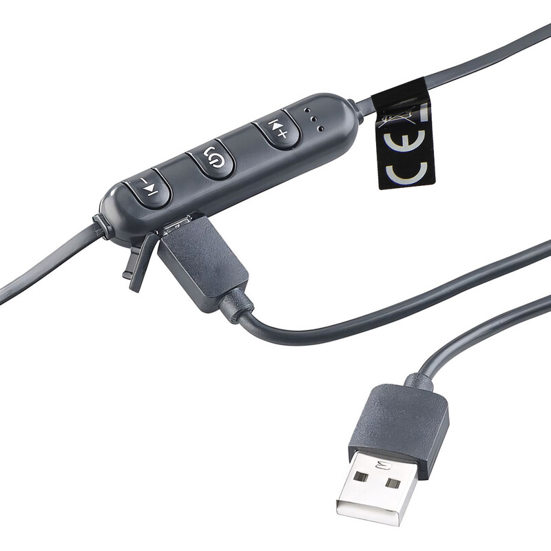 Căști Stereo intraauriculare Bluetooth Auvisio cu magnet, Bluetooth 5.0