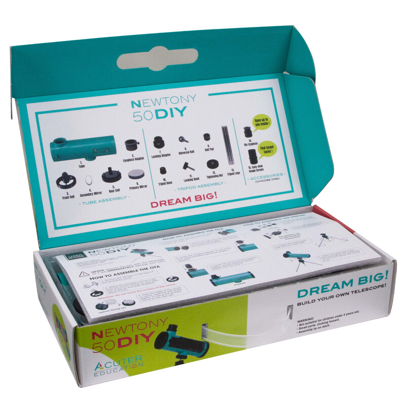 Acuter Telescop N 50/200 Newtony 50 Discovery DIY