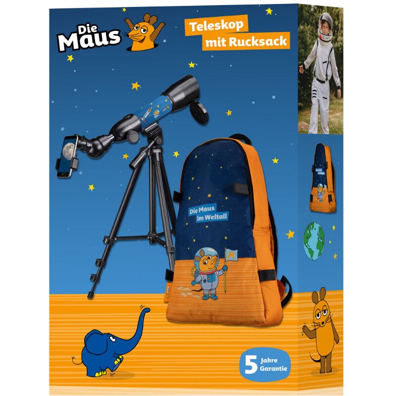 DieMaus Telescop AC 50/350 cu Rucsac