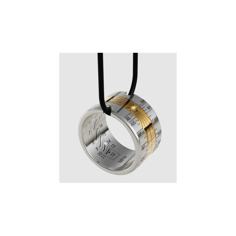 Helios Sundial Inel solar I Aur