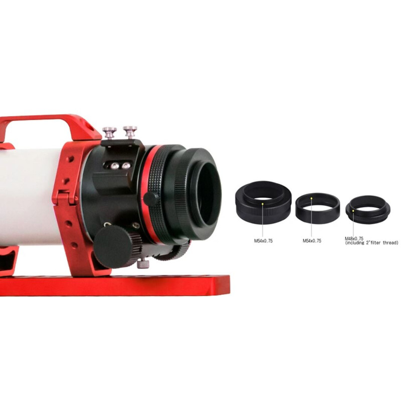 ZWO Refractor apochromat FF65 AP 65/416 Quintuplet OTA