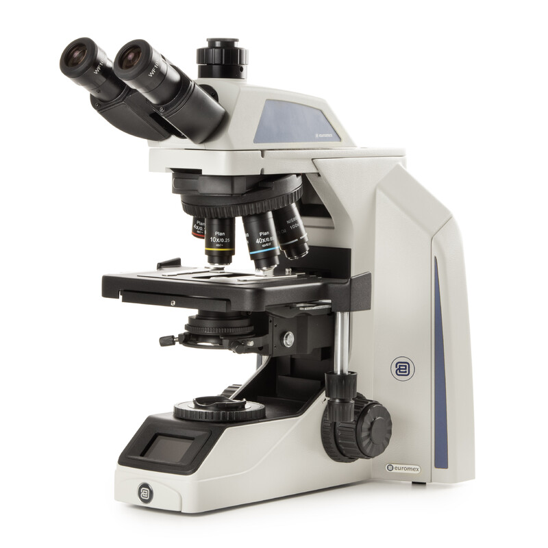 Euromex Microscop Observer Achios-X, AX.1053-PLi, trino, EWF 10x/22 mm, plan PLi 4/10/S40x IOS, 3 W NeoLED
