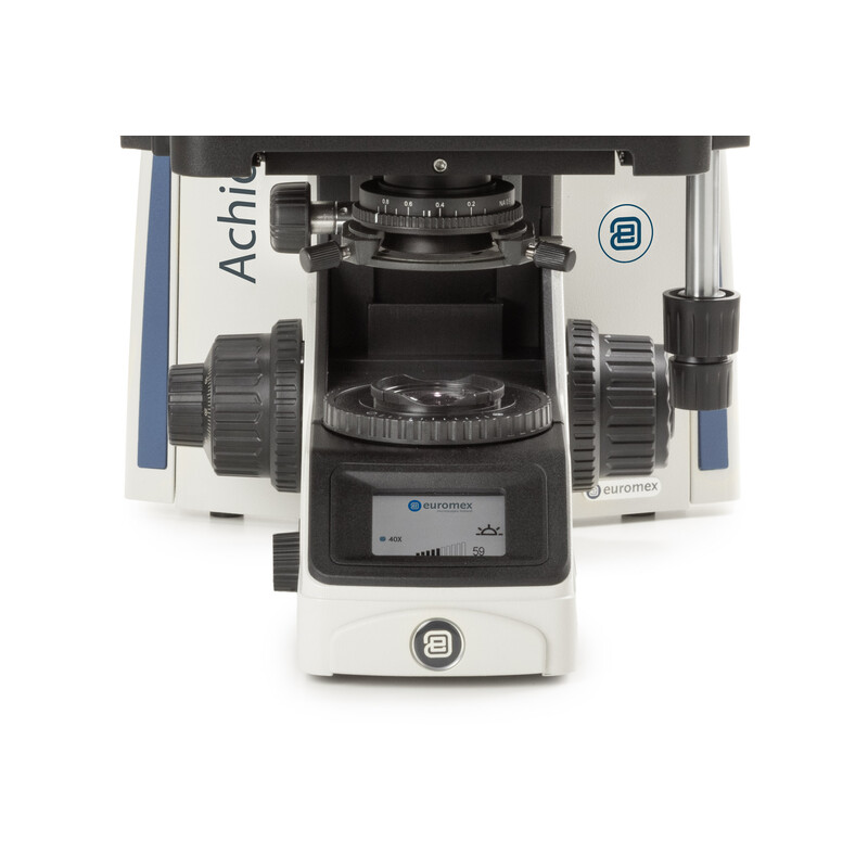 Euromex Microscop Observer Achios-X, AX.1053-PLi, trino, EWF 10x/22 mm, plan PLi 4/10/S40x IOS, 3 W NeoLED