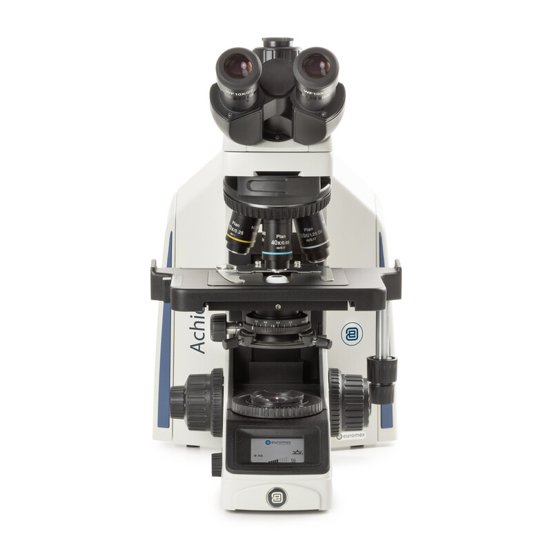 Euromex Microscop Observer Achios-X, AX.1053-PLi, trino, EWF 10x/22 mm, plan PLi 4/10/S40x IOS, 3 W NeoLED