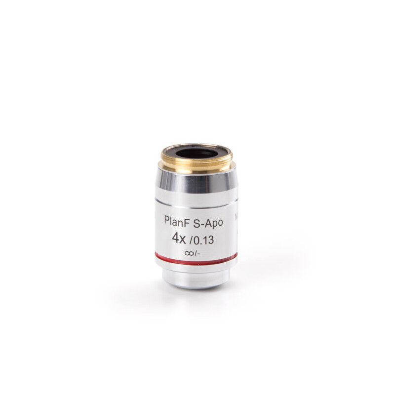 Euromex Obiectiv, AX.7304, Infinity EIS 60 mm, Semi-Apo Pli- Apo Fluarex 4x/0.15, M25, 0.17 mm