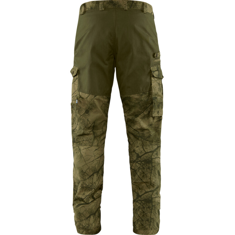 Fjällräven Pantaloni de vânătoare Barents Pro M, 626-662 Green Camo-Deep Forest, 50