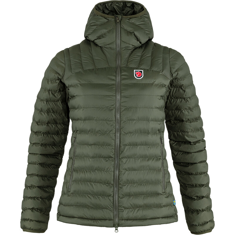 Fjällräven Hanorac Expedition Lätt Hoodie W, 662 Deep Forest, L
