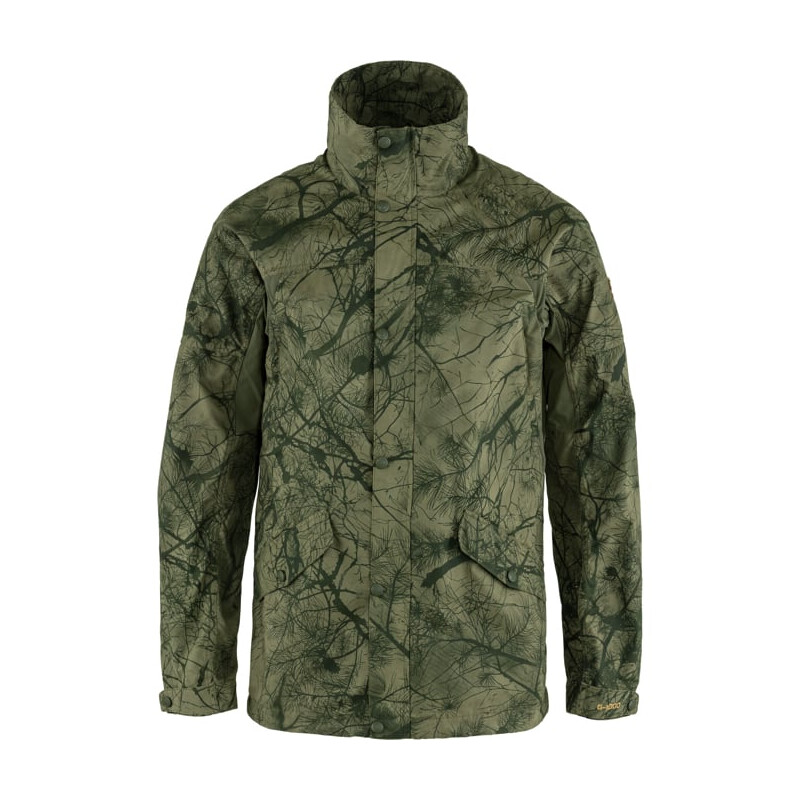 Fjällräven Jachetă Forest Hybrid M, 626-625 Verde Camo-Verde lăută, XL