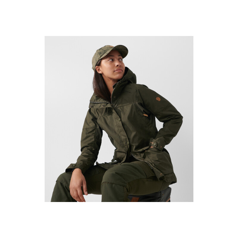 Fjällräven Jachetă Forest Hybrid W, 633 Dark Olive, XL