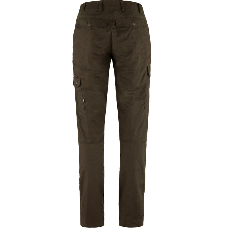 Fjällräven Karla Pro Trousers Curved W, 633 Dark Olive, mărimea 42