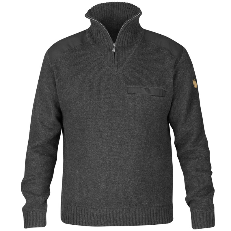 Fjällräven Pulover Koster M, 030 Gri închis, XXL