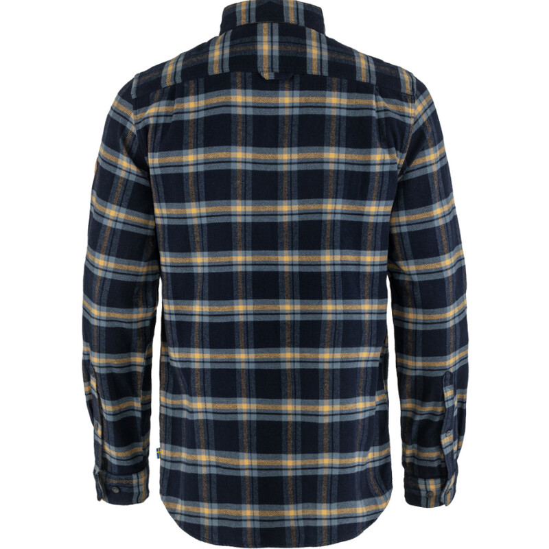 Fjällräven Cămașă Övik Heavy Flannel M, 555-232 Dark Navy-Buckwheat Brown, S