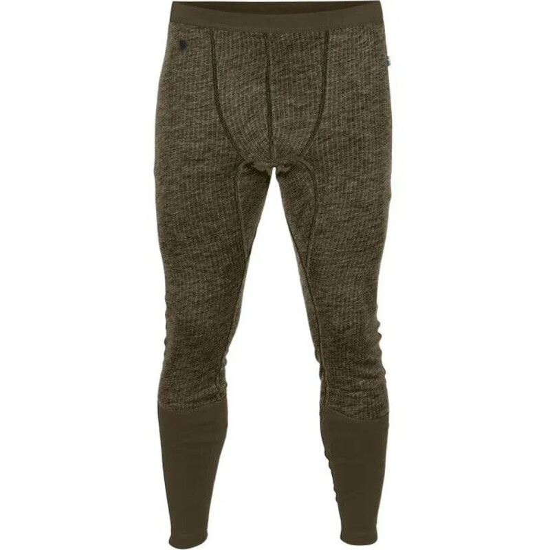 Fjällräven Värmland Woolterry Long Johns M, 633 Dark Olive, mărimea XL