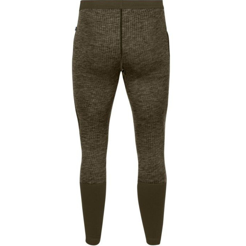 Fjällräven Värmland Woolterry Long Johns M, 633 Dark Olive, mărimea XL