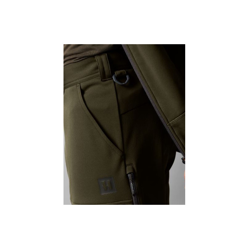 Härkila Pantaloni Deer Stalker Light, verde salcie/maro umbră mărimea 52