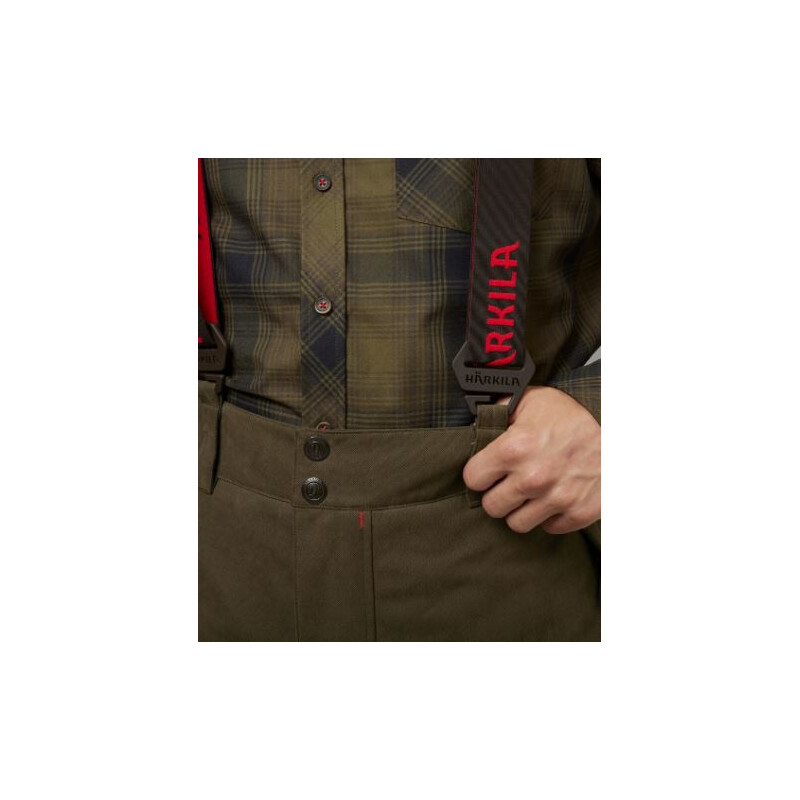 Härkila Pantaloni izolați Driven Hunter HWS, verde salcie, mărimea 52