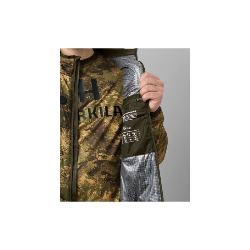 Härkila Vestă încălzită Camo, AXIS MSP®Verde pădure , mărimea M
