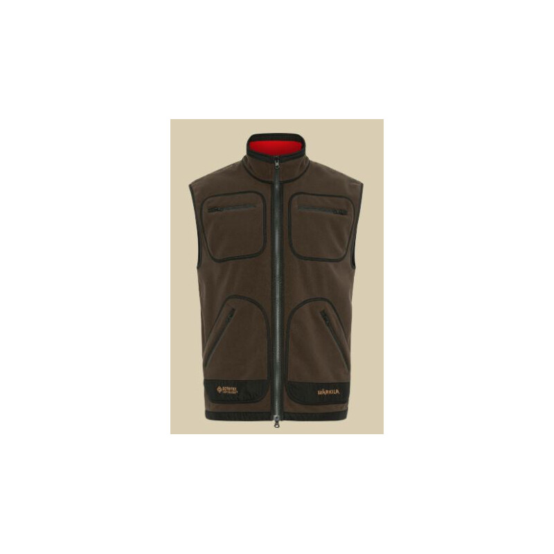 Härkila Veste din fleece Kamko, maro/roșu, mărimea M